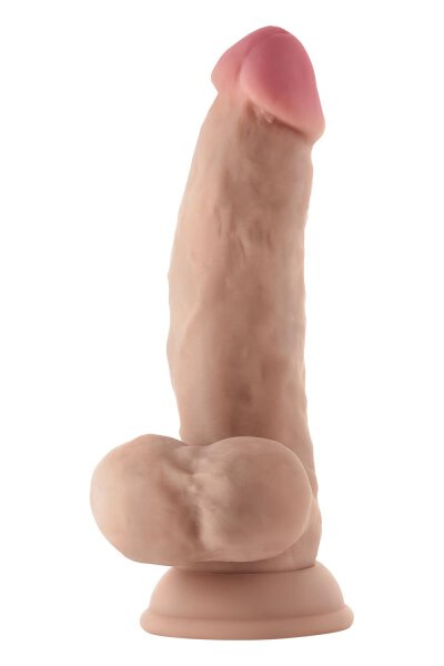 Shaft Model N 7,5 Inch Liquid Silicone Dong With Balls Pine 19 cm