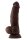 Shaft Model N 7,5 Inch Liquid Silicone Dong With Balls Mahogany 19 cm