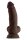 Shaft Model N 7,5 Inch Liquid Silicone Dong With Balls Mahogany 19 cm