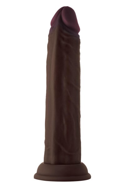 Shaft Model J 8,5 Inch Liquid Silicone Dong Mahogany 21,5 cm