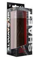 Shaft Model J 8,5 Inch Liquid Silicone Dong Mahogany 21,5 cm