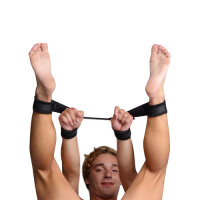 XR Brands 4 Cuff Adjustable Hog Tie Restraint Strap