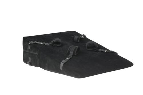 Bedroom Bliss Large Bondage Cushion - Black