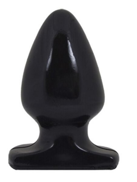 BP Butt Plug - Large - Black Ø 6 cm