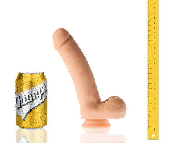Champs Curly Original Dildo 8 inch / 20 cm
