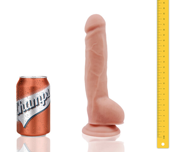 Champs Baldy Dual Density Dildo 9 inch / 23 cm
