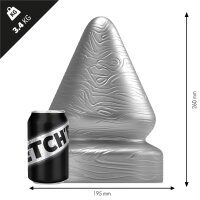 STRETCHR Sirup Butt Plug XL Gun Metal - 19,5 cm