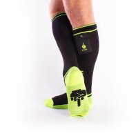 BRUTUS FXXX Party Socks w. Pockets Black / Neon Yellow - OS