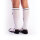 BRUTUS GAS MASK Party Socks w. Pockets White / Black - OS