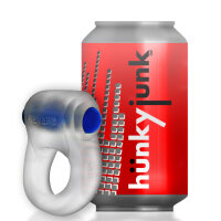 Hünkyjunk REVRING Vibrating Cockring Clear Ice