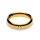 Jewelled Golden Donut Cockring 40 mm