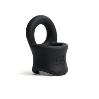 Sport Fucker Liquid Silicone Baller Ring Black