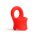 Sport Fucker Liquid Silicone Baller Ring Red