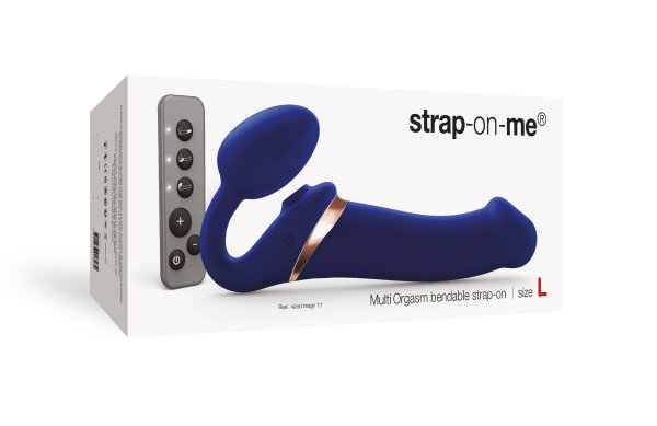 Strap-on-me Multi-Orgasm Bendable night blue L