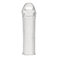 BLUE LINE C&B GEAR 6.5" Clear Textured Enhancing Sleeve Ext.