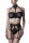 GREY VELVET 3-pcs. set (bra, thong, suspender belt) L/XL