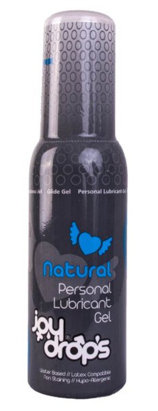 JoyDrops Gleitgel Natural auf Wasserbasis 100 ml