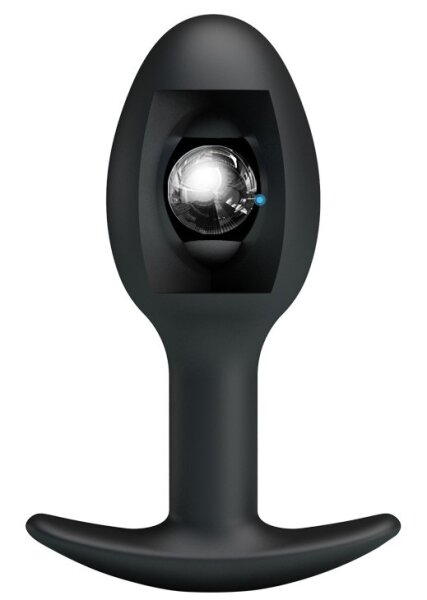 Pretty Love Analplug Silikon Schwarz 8,4 cm