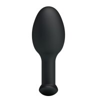 Pretty Love Analplug Silikon Schwarz 8,4 cm