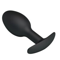 Pretty Love Analplug Silikon Schwarz 8,4 cm
