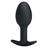 Pretty Love Analplug Silikon Schwarz 8,4 cm