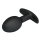 Pretty Love Analplug Silikon Schwarz 8,4 cm