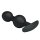 Pretty Love Analplug Duo Silikon Schwarz 10,4 cm