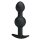 Pretty Love Analplug Duo Silikon Schwarz 10,4 cm