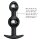 Pretty Love Analplug Duo Silikon Schwarz 10,4 cm
