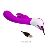 Pretty Love Sextoy Rabbit Harlan Purple White