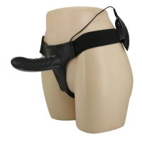 Pretty Love Strap On vibrierend Marvin Schwarz 9 cm