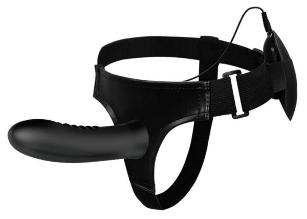 Pretty Love Strap-On Myron vibrating black 18,5 cm