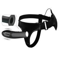 Pretty Love Strap-On Myron vibrating black 18,5 cm