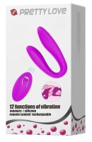 Pretty Love Paar Vibrator Leatitia mit Fernbedienung violett