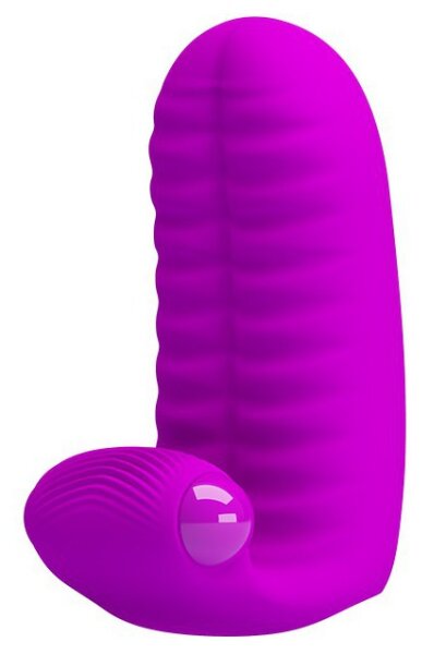 Pretty Love vibrating purple finger cuff 9,5 cm