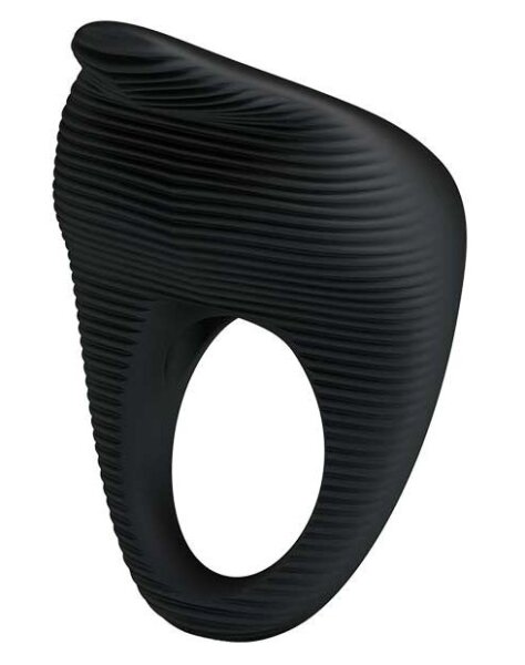 Pretty Love Ring vibrierend Schwarz 2,5 cm