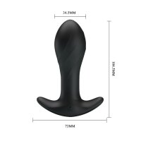 Pretty Love anal plug Torp vibrating 3.4 cm
