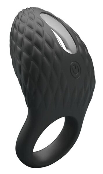 Pretty Love Cock Ring vibrierend Schwarz