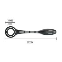 Pretty Love Analplug Vibra vibrierend mit Ringen Schwarz  2,4 cm