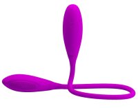 Pretty Love Doppel Vibro Ei Snaky vibrierend violett