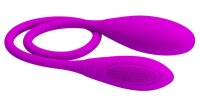 Pretty Love Doppel Vibro Ei Snaky vibrierend violett