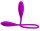 Pretty Love Doppel Vibro Ei Snaky vibrierend violett