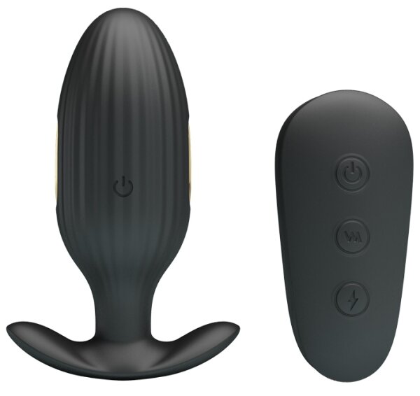 Pretty Love Analplug vibrierend Elektro Kelly 3,4 cm