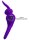 Pretty Love Vibro Cockring Rabbit Purple