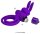 Pretty Love Vibro Cockring Rabbit Purple