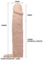Pretty Love penis sheath with testicle ring