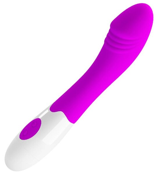 Pretty Love Elementarer Vibrator Lila - Weiß
