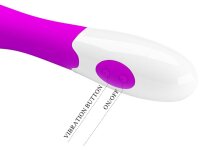 Pretty Love Elementarer Vibrator Lila - Weiß