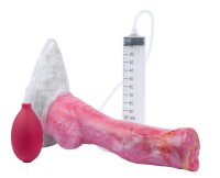 PINKALIEN Squirting Silicone Dildo 28 cm