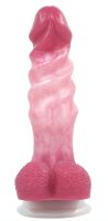 Anal Predator Dildo monster Surix Rosa Rot 15 cm
